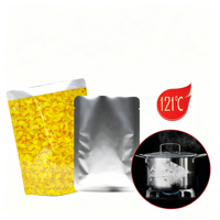 Sachet en aluminium haute barrière anti-perforation, résistant à la chaleur, pour aliments prêts à consommer, impression personnalisée OEM