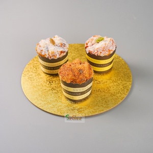 Wholesale Disposable Large Paper Cake Boards 8-18 Inch Cardboard Cake Base Gold Silver Embossed Design Wholesale Cake Supplier - Product Image 2