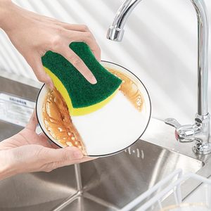 Esponja para Lavar Platos, Esponja de Doble Cara para Fregar, Estropajo para Cocina, Suministros de Limpieza para el Hogar - Product Image 2