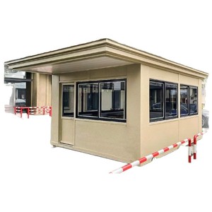 Caseta de Vigilancia con Diseño Moderno en Madera, Duradera, Fácil Instalación, Puerta Abatible, Control Manual, Directo de Fábrica - Product Image 1