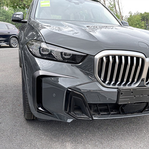 Bmw X5 G05 Lci M Sport 2023+ Front Bumper Decal Piano Black Carbon Fiber Texture Adhesive Car Sticker - Product Image 2