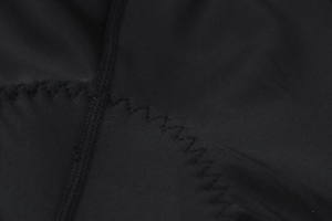 Cuissardes ZEDE en mesh respirant noires, personnalisables en usine, avec coussinet 4D confortable pour les longues distances en VTT - Product Image 6