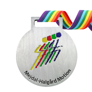 Médaille de course <span class=keywords><strong>Paris</strong></span> Ancaster en émail dur, couleur personnalisée, impression typographique, moulage sous pression, qualité supérieure, vente en gros, fournie par le fabricant - Product Image 2