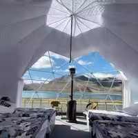 Nueva Llegada: Domo Geodésico para Campamentos en Resorts al Aire Libre y Eventos Comerciales, Experiencia Panorámica