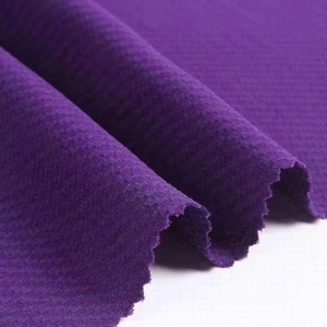 Tissu Jacquard uni tissé double seersucker TSP <span class=keywords><strong>98</strong></span> % polyester 2 % élasthanne – <span class=keywords><strong>Prix</strong></span> au mètre pour robes ou pantalons - Product Image 3