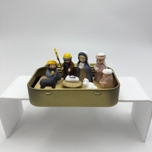 Wancai, Fabricante Original OEM, Juego de Figuras de Natividad Impresas en 3D a Escala 1/12, Decoración Religiosa con Temática de Cine y Televisión, Regalo - Product Image 6
