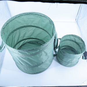 Sacs à déchets réutilisables pour feuilles, grande capacité, imperméables, avec poignées, pour pelouse, jardin, déchets de jardin, sacs à feuilles en plastique - Product Image 2