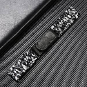 <span class=keywords><strong>Bracelet</strong></span> Tressé 22mm pour Samsung Galaxy <span class=keywords><strong>Watch</strong></span> 4 44mm 40mm/<span class=keywords><strong>Bracelet</strong></span> Amazfit pour <span class=keywords><strong>Huawei</strong></span> <span class=keywords><strong>Watch</strong></span> <span class=keywords><strong>GT</strong></span> <span class=keywords><strong>2e</strong></span> 46mm Sport Nylon Corde <span class=keywords><strong>Bracelet</strong></span> - Product Image 3