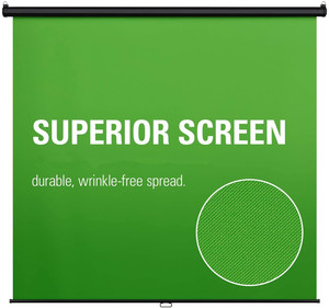 Live Streaming Interviews Portable Pulldown <strong>Green</strong> Background <strong>Screen</strong> for Video - Product Image 5
