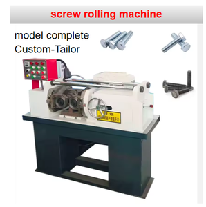 Nouvelle machine à rouler les fils à barres rondes à système hydraulique, machine à fileter CNC, machine à rouler les fils au meilleur prix - Product Image 5