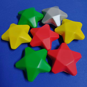 Biểu Tượng Tùy Chỉnh PU Năm Cánh Sao Căng Thẳng Bóng Mỹ Cờ Giải Nén Bọt PU Đồ Chơi Năm Cánh Sao Căng Thẳng Cứu Trợ Đồ Chơi - Product Image 6