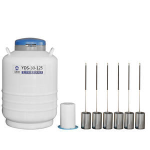 30L Aluminium Kryogene Tiers amen Thermoskanne Flüssiger Stickstoff Dewar - Product Image 1