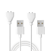 Cargador para Juguetes Sexuales, Cable de Carga USB a DC de 18 mm, Cables de Carga Magnéticos de 6 mm/12 mm, Repuesto para Masajeadores y Otros Juguetes para Adultos