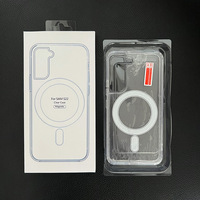 Étui de téléphone portable 2-en-1 pour 17 Pro, design sans cadre en TPU+acrylique transparent haut de gamme, magnétique super puissant et personnalisé