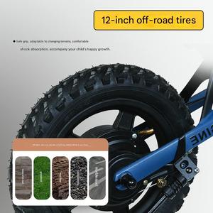 Vélo d'équilibre pour enfants, <span class=keywords><strong>scooter</strong></span> de 12 pouces, batterie au lithium 150w24v, <span class=keywords><strong>mini</strong></span> moto électrique tout-terrain pour enfants - Product Image 3