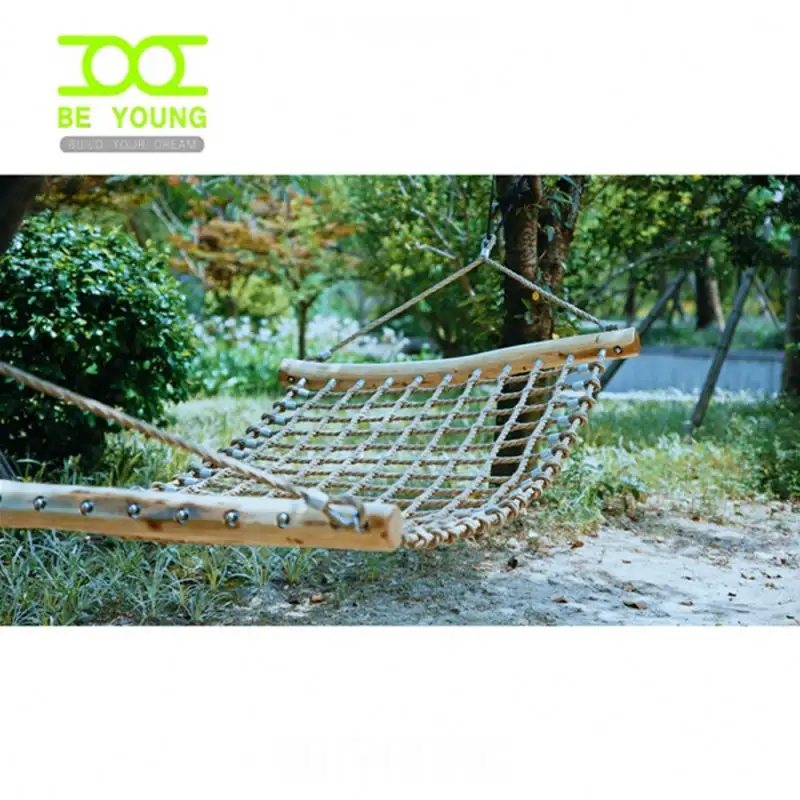 Hammock Aluminium Play Area Handwoven Rocking Swing Bed Rope Outdoors Kid Auto 2 Seat Beach Chair Double Hanging Fruit Wood