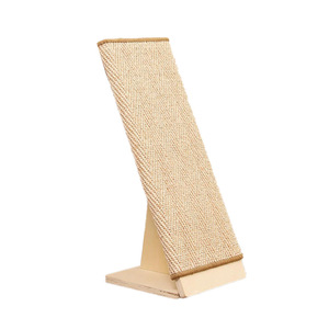 Tiragraffi per <span class=keywords><strong>Gatti</strong></span> a L Personalizzato da Parete in Sisal, Stile Moderno, con Rampa e Struttura in Legno, Protezione per Divano - Product Image 5