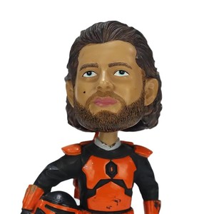 Escultura de cabeza de motorista de resina ecológica, diseño de cabeza móvil, regalo de motocicleta para hombres, decoración de <span class=keywords><strong>cuevas</strong></span>, coleccionable para jinetes - Product Image 5