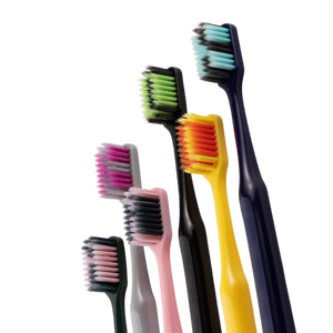 [KNK] Brosse à dents conique KKP-D pour adultes, haute qualité, prise en main confortable, poils en nylon doux, manche en plastique, sourire sain, usage domestique - Product Image 1