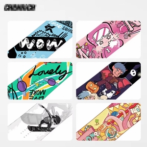 Snowboards plats toutes régions pour adolescents et enfants Hiver Nouvel équipement de <span class=keywords><strong>ski</strong></span> polyvalent Planches fixes avec bottes - Product Image 3