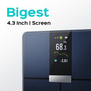 180kg 푸른 이빨 와이파이 구성 모니터 와이파이 개인 프로모션 보고서 스마트 4 전극 디지털 체지방 체중계 - Product Image 3