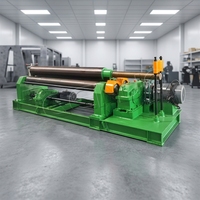Machine à rouler les tôles hydraulique à 3 rouleaux, série W11, plieuse automatique de tôles pour l'acier au carbone et l'acier inoxydable