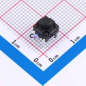UK-B02123-G6.0-160 Tactile Switch DIP-4P,6.2x6.2mm Switch 1.6N 6.15mm 6.15mm 6mm - Product Image 1