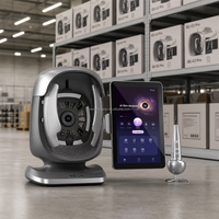 Analyseur de peau facial IA, scanner d'analyse cutanée, testeur de diagnostic, détecteur de peau 3D IA, équipement de soin de la peau pour salon de beauté