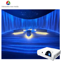 Système de projection interactif 3D tout-en-un pour l'extérieur Projecteur numérique de cartographie des sols pour l'équipement publicitaire des stades