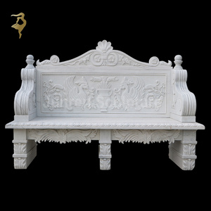 Stile moderno in marmo panche commemorative pietra <span class=keywords><strong>di</strong></span> calce materiale <span class=keywords><strong>per</strong></span> giardino Hotel arredamento - Product Image 1