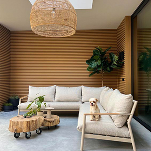 Pannello di <span class=keywords><strong>Rivestimento</strong></span> in Composito Legno-Plastica WPC Coestruso di Alta Qualità per Rivestimenti Murali Esterni e <span class=keywords><strong>Interni</strong></span> - Product Image 4