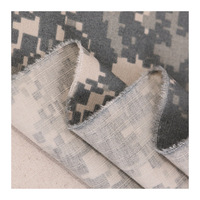Tissu imperméable respirant coton nylon camouflage tissu ripstop