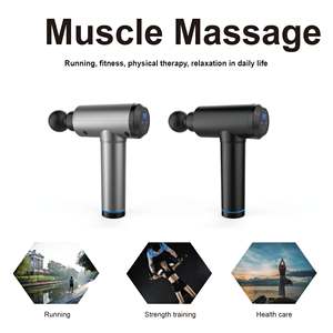 LED Touch Screen palmare martello massaggiatore tessuto profondo pistola massaggio per la cura del corpo di mira i muscoli testa posteriore pistola massaggio fasciale - Product Image 5