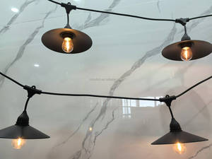 10M 10 Bóng Đèn Luces De Navidad E26 E27 Treo Ổ Cắm Với Đèn Bóng Râm Chuỗi Ánh Sáng Không Thấm Nước Chuỗi Ánh Sáng - Product Image 4