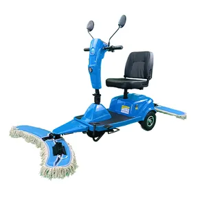 Boden reinigung Mop Scooter Boden reinigungs maschine Elektrischer Wisch staub wagen