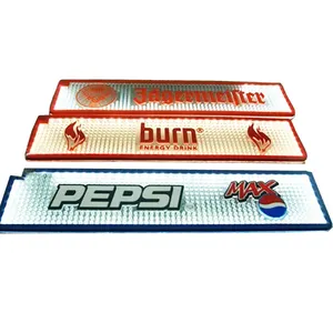 H Custom LED Bar Runner With Free Design Waterproof PVC Luminous Bar Mat OEM Control BAR Led Mat LED Bar Mat Inductive Switch