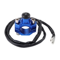 GOOFIT 7/8 "22mm Guidon 2 Fils CNC Kill Stop Switch Remplacement pour YZ250 YZ450 WR250 WR450 ATV Scooter Quad Moped Dirt Bike