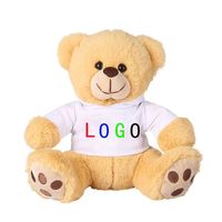 Oreiller de poupée extrêmement doux pour bébé mignon personnalisé de Noël marron pingouin en peluche