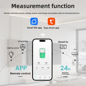 Disjoncteur intelligent WiFi IP66 1P+N AC90-240V, interrupteur intelligent, télécommande sans fil, minuterie, fonctionne avec Alexa Google Home - Product Image 3