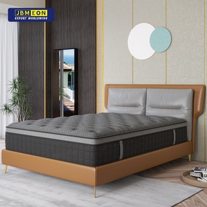 Foam Mattress Pocket Spring Hotel Bed Mattress Euro Top Factory Supply King Queen Full Size Home Furniture Customized Logo