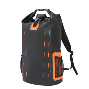 Heavy Duty PVC Beach Waterproof Zipper Outdoor Rafting Mountaineering Floating Dry Sack Pack Bag Hiking Roll Top <b>Backpack</b> - Product Image 5