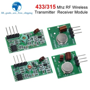Kit de liaison de Module émetteur et récepteur <span class=keywords><strong>RF</strong></span> 433 Mhz pour ARM/MCU WL bricolage 315MHZ/433MHZ télécommande sans fil pour Kit de bricolage <span class=keywords><strong>arduino</strong></span> - Product Image 3