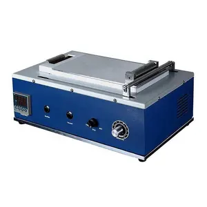 Machine de revêtement sous vide de laboratoire de largeur réglable de chauffage inférieur pour le revêtement d'électrode de batterie d'ion de Li avec le dessiccateur