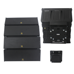 V Altavoz de matriz de línea de audio profesional con configuración de Dj Matriz de línea compacta para exteriores para aplicaciones de gira Altavoz de matriz de línea - Product Image 1