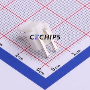 HX39601-2WAP Wire-to-Board Pin Header Bent Lead Through Hole,P=3.96mm Connector 1x2P 3.96mm Right Angle Insert VH - Product Image 2