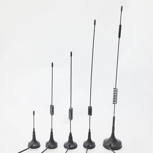 เสาอากาศ GSM แบบกำหนดเอง 900/1800MHz แบบรอบทิศทาง พร้อมฐานแม่เหล็กแบบสปริง สำหรับ LoRa พร้อมหัวต่อ SMA สายเคเบิล RG58 ยาว 4.5 เมตร - Product Image 3