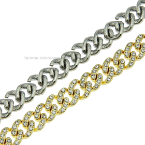 Hip-hop men's <b>Cuban</b> bracelet jewelry fashion trend bracelet bracelet - Product Image 5