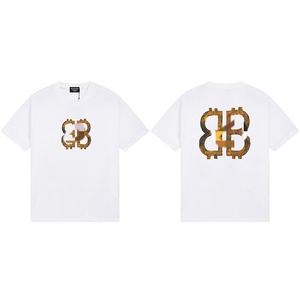 BLCG Y2K Abbigliamento Uomo T-Shirt di Alta Qualità 100% Cotone Streetwear Vestibilità Regolare Stampa Digitale Anti-Piega Asciugatura Rapida - Product Image 5