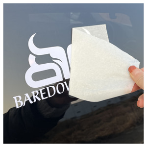 Uv kháng tùy chỉnh màu sắc quảng cáo Xe Xe nhãn dán chết cắt logo có thể tháo rời chuyển vinyl xe Nhãn Dán Decal cho cửa sổ xe - Product Image 4