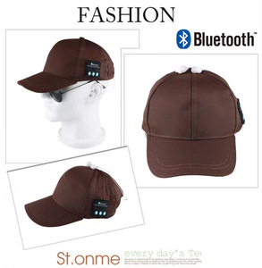 Écouteurs et Casques Stéréo HD <span class=keywords><strong>Sans</strong></span> <span class=keywords><strong>Fil</strong></span> Bluetooth pour le Sport avec Micro Intégré, Casquette de Baseball avec Musique Intégrée - Product Image 2